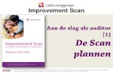 Aan de slag als auditor deel 1 De improvement scan plannen