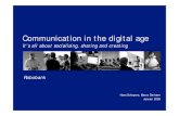 Communicatie in het digitale tijdperk