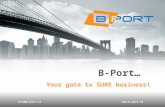 B Port Bedrijfspresentatie