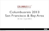 Presentatie bij opening Columbusreis 2013