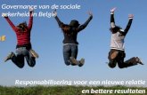 Governance thematieken sociale zekerheid België