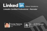 LinkedIn Certified Professional - Recruiter - 21 oktober 2014