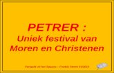 Festival moren & christenen in petrer spange