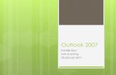 Presentatie MA-evening Outlook 2007