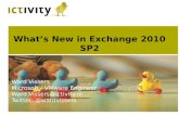 Exchange 2010 sp2 whats new