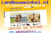 Ontdek de nieuwe Landbouwwinkel.nl webshop