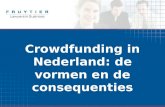 Crowdfunding in nederland de vormen en de consequenties