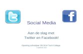 Social media presentatie 2 september 2013