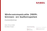 Boudewijn Bugter CommOnline2009