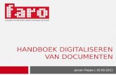 Het FARO-handboek digitaliseren