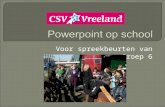 Powerpoint Op School Csv
