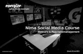 Nima Social Media Course Reputatiemanagement introductie