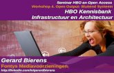 Seminar HBO en Open Access - HBO Kennisbank Infrastructuur en Architectuur