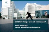 3D Den Haag, luxe of noodzaak?