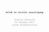 Powerpoint Studium Generale Frank Vandenbroucke