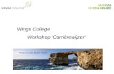 Wings College Workshop 'Carrièrewijzer'
