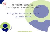 Opening NPCF e-health congres