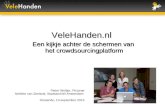 Velehanden.nl, een kijkje achter de schermen van het crowdsourcingplatform