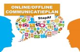 Presentatie online/offline communicatie plan Toerisme Oost Vlaanderen