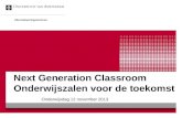 Next Generation Classroom - Marij Veugelers - OWD13