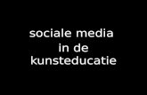 Sociale Media en de kunsteducatie