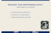 Morphis kennissessies: 'Social Media; marketing of service?'
