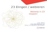 23dingen - webwijs in 23 stappen
