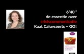De essentie over crisiscommunicatie - Kaat Caluwaerts
