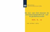 De rol van OIA binnen de uitvoeringspraktijk van Rijkswaterstaat - Rob Hofman