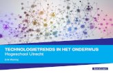 Presentatie Hogeschool Utrecht: Trends in het Onderwijs