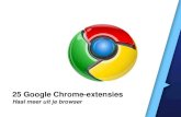 25 handige extensies voor Chrome