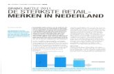De sterkste retailmerken in Nederland - Tijdschrift voor Marketing
