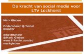 Workshop "De kracht van social media voor tennisvereniging LTV Lockhorst"
