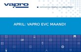 APRIL:VAPRO EVC MAAND