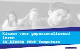 Kiezen voor gepersonaliseerd leren is kiezen voor computers - Alfons ten Brummelhuis - OWD14