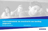 Informatiebeleid: het overdragen van leerlinggegevens - Jan-Kees Meindersma - OWD14
