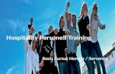 Hospitality Personell Training2010