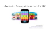 Android: Boas práticas de UI / UX