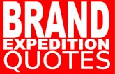 Brandexpedition Quotes