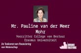 Welkom - Pauline van der Meer Mohr (Lustrumcongres Erasmus Trustfonds, 4 juni 2013)