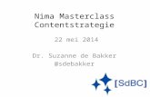 NIMA Masterclass Contentstrategie