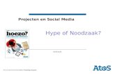 Projecten en Social Media - Hype of Noodzaak?