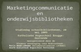Library marketing by Marie-Jose Lampe