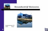 Startevent KHBO Brugge - 7 februari 2013: Closed loops in de bouw - Beneens