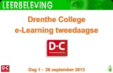 Drenthe College, dag 1  -  26 sep 2013