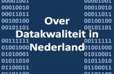 Over datakwaliteit in nl