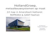 Gant & Reproka Amersfoort by Holland Groep, Metaalbouwsystemen Op Maat Gant Reproka