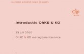 Introductie Oh Ke En Ko