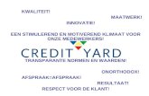 Credit Yard Group Presentatie 20091223
