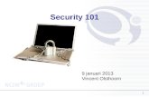 20121201   security 101 - vincent olsthoorn